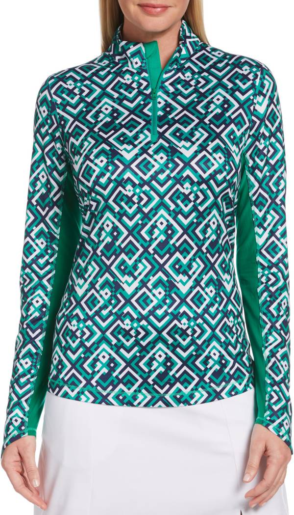 Download Callaway Women's UV Printed Long Sleeve ¼ Zip Golf ...
