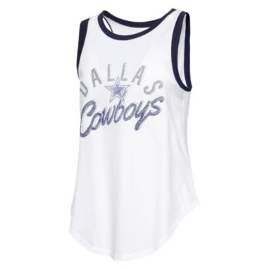 sorry, Dallas Cowboys Merchandising Women's Parade White Tank Top is currently out of stock