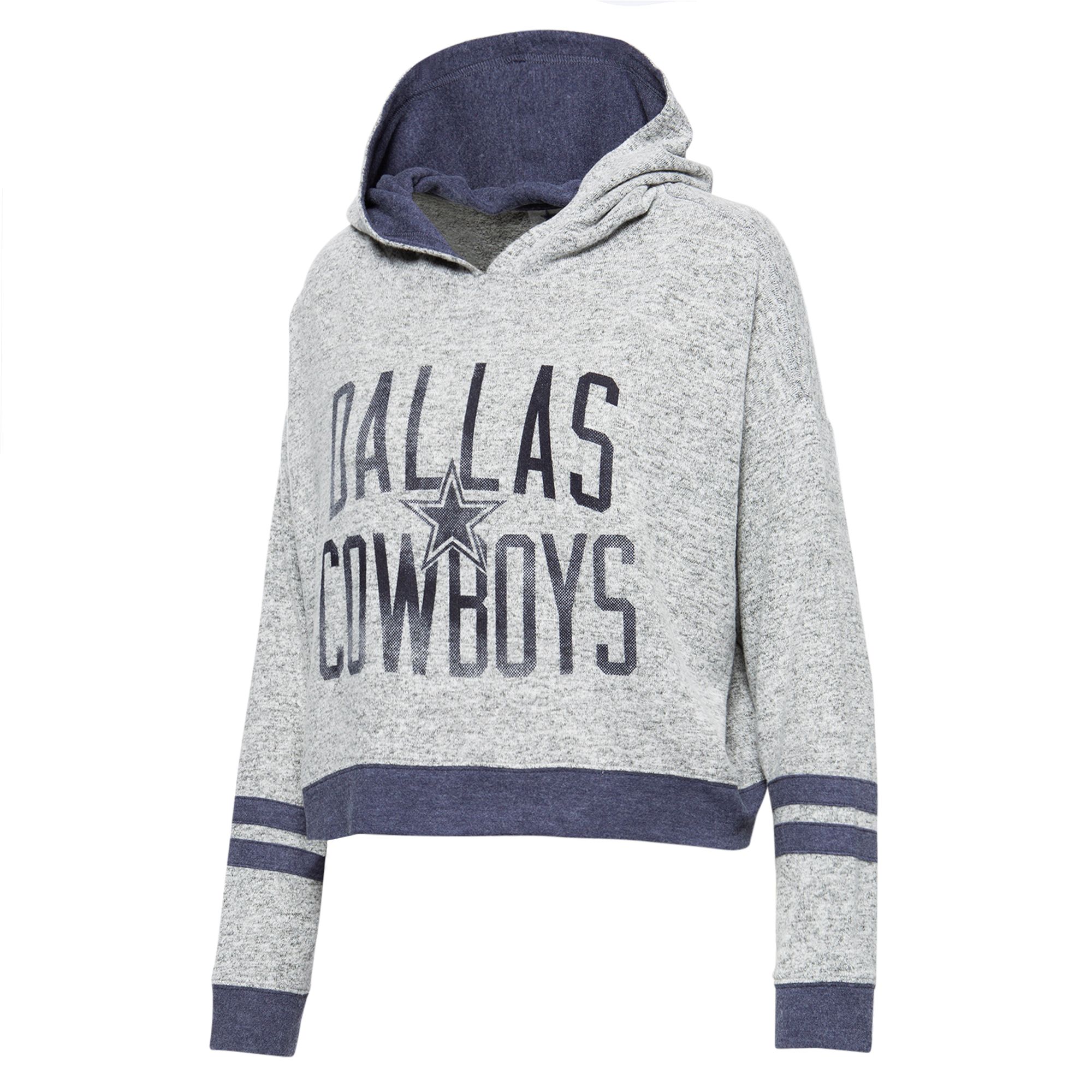 dallas cowboys cropped hoodie