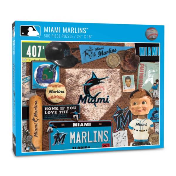 You The Fan Miami Marlins Retro Series 500-Piece Puzzle product image