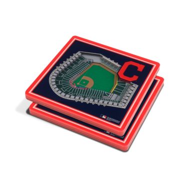 sorry, YouTheFan Cleveland Guardians Stadium View 3D Coaster Set is currently out of stock