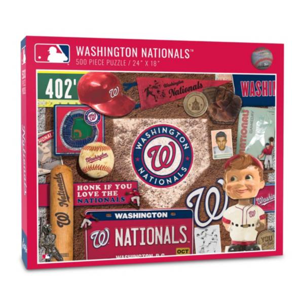 You The Fan Washington Nationals Retro Series 500Piece Puzzle Dick's