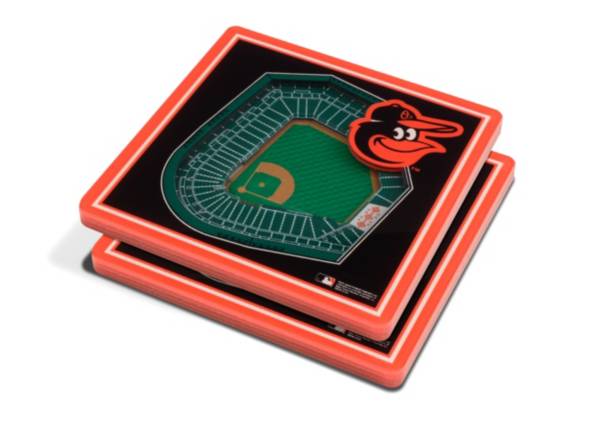 You the Fan Baltimore Orioles Stadium View Coaster Set product image