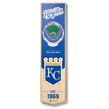 sorry, You The Fan Kansas City Royals 8''x32'' 3-D Banner is currently out of stock