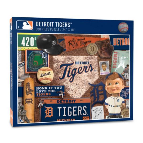 You The Fan Detroit Tigers Retro Series 500-Piece Puzzle product image