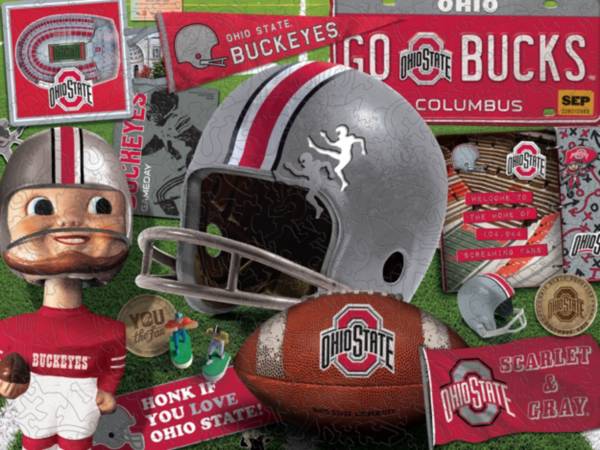 You The Fan Ohio State Buckeyes Wooden Puzzle product image
