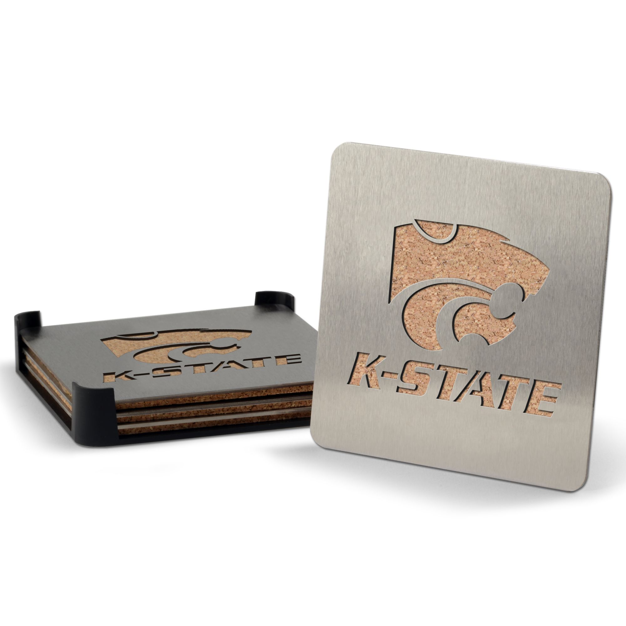 YouTheFan Kansas State Wildcats Coaster Set product image