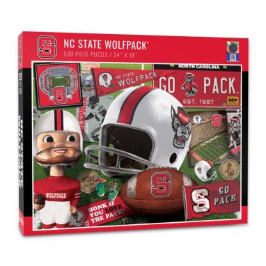 sorry, YouTheFan NC State Wolfpack Retro Series 500-Piece Puzzle is currently out of stock