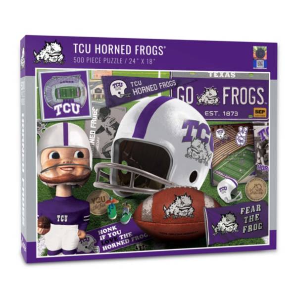 You The Fan TCU Horned Frogs Retro Series 500-Piece Puzzle product image