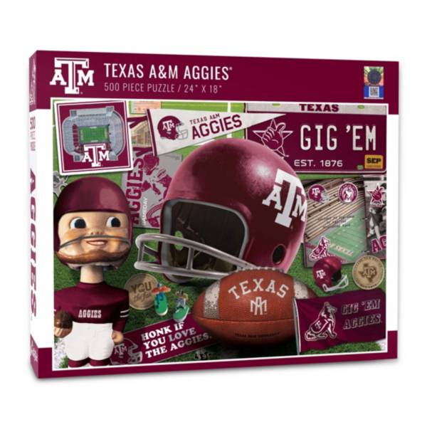 You The Fan Texas A&M Aggies Retro Series 500-Piece Puzzle product image