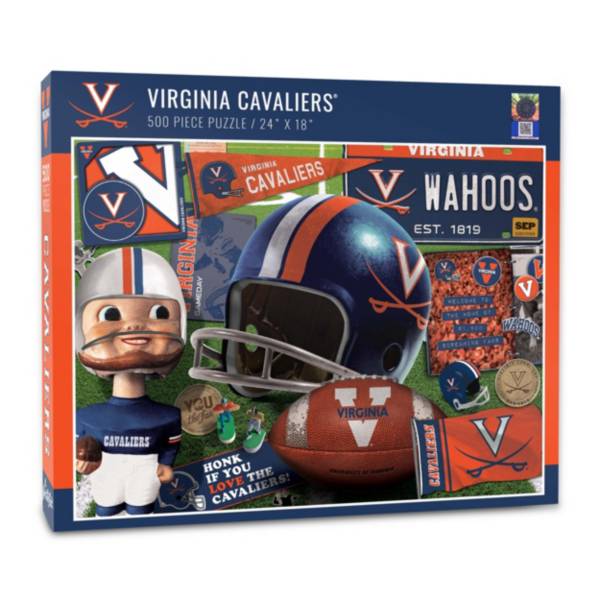You The Fan Virginia Cavaliers Retro Series 500-Piece Puzzle product image