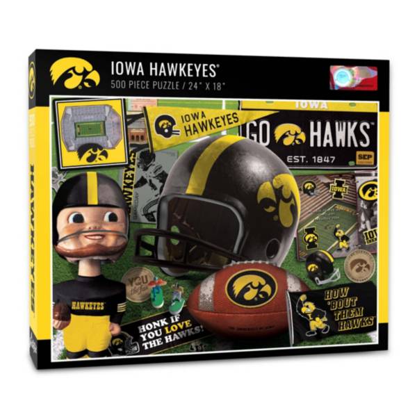 You The Fan Iowa Hawkeyes Retro Series 500-Piece Puzzle product image
