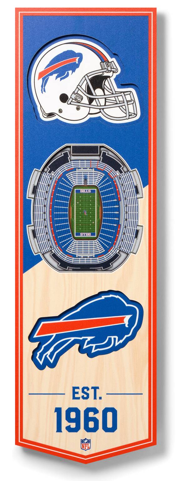 You The Fan Buffalo Bills 6''x19'' 3-D Banner product image