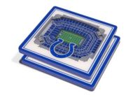 YouTheFan Indianapolis Colts Stadium View Coaster Set | Dick's Sporting ...