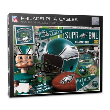 sorry, YouTheFan Philadelphia Eagles Retro Series 500-Piece Puzzle is currently out of stock