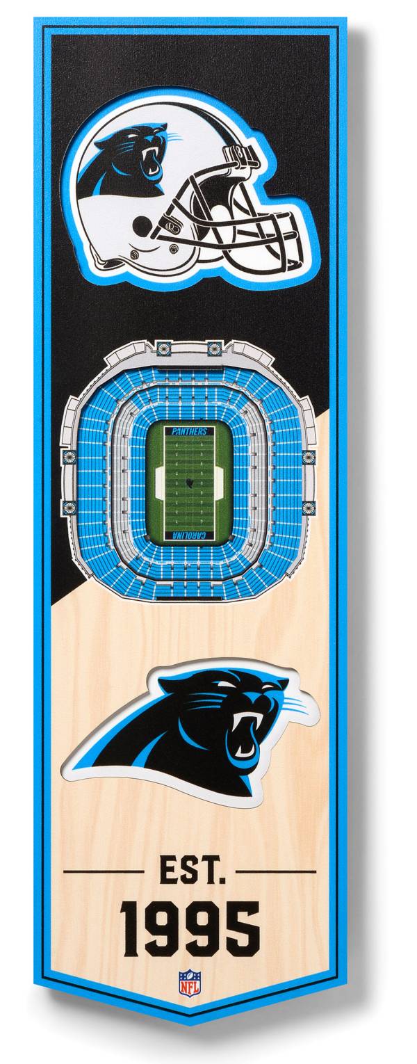 WinCraft Carolina Panthers Pennant Banner Flag