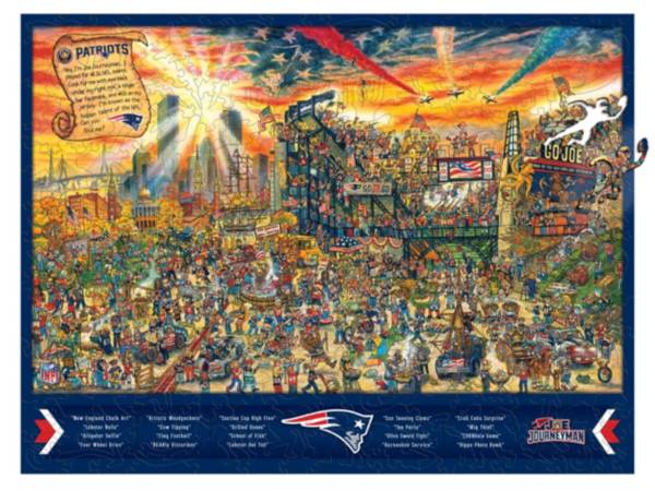You The Fan New England Patriots Wooden Puzzle product image