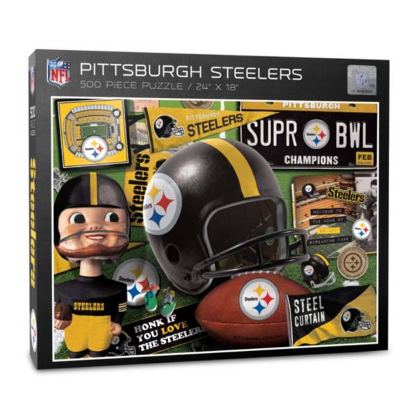 Dick's Sporting Goods You The Fan Pittsburgh Steelers Retro Series  500-Piece Puzzle Connecticut Post Mall