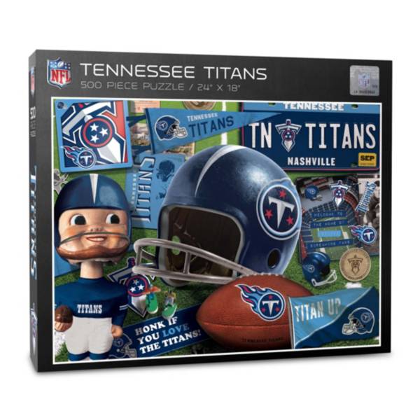 You The Fan Tennessee Titans Retro Series 500-Piece Puzzle