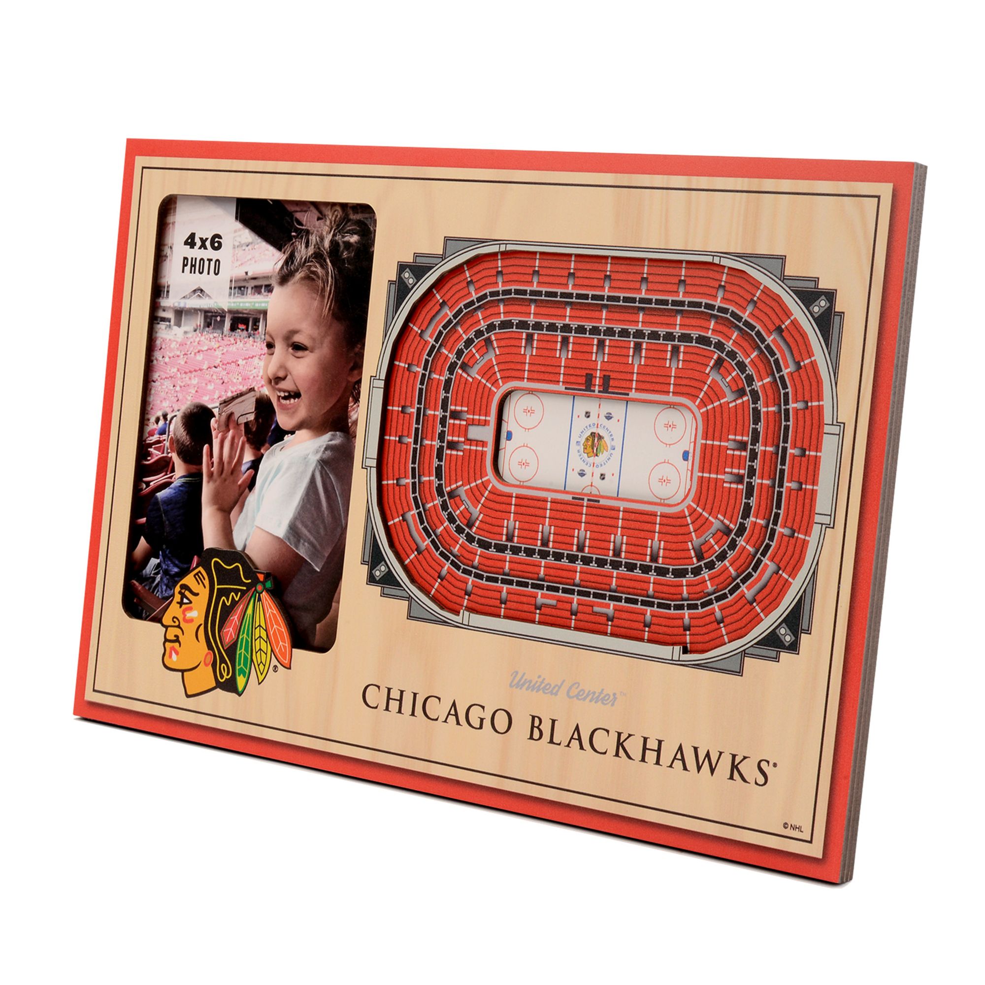 YouTheFan Chicago Blackhawks Stadium Views Desktop 3D Picture product image