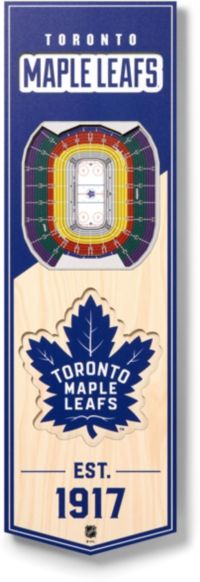 YouTheFan Toronto Maple Leafs 6''x19'' 3-D Banner