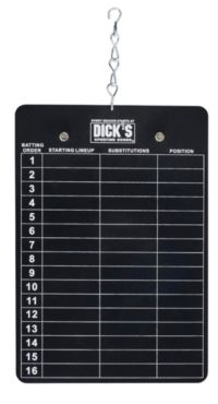 DICK'S Sporting Goods Magnetic Line-Up Board | Dick's
