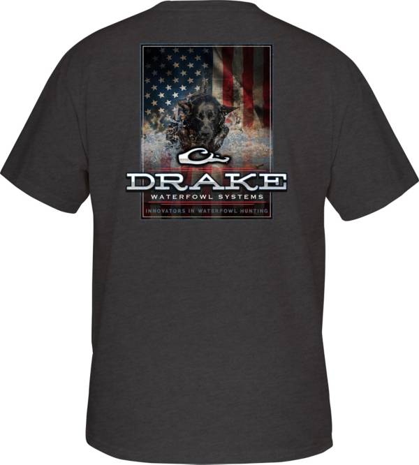 Drake Waterfowl Men's Charging Patriot T-Shirt