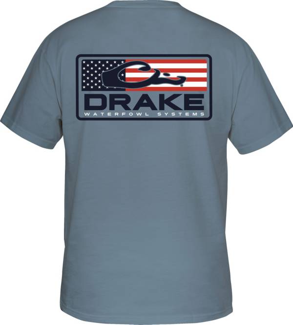 Download Drake Waterfowl Men's Patriotic Bar Short Sleeve T-shirt ...
