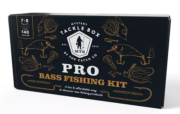 Mystery Tackle Box Pro Bass Fishing Kit - Each