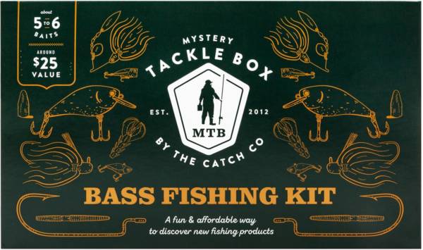 Mystery Tackle Box Fishing Kit Bass 