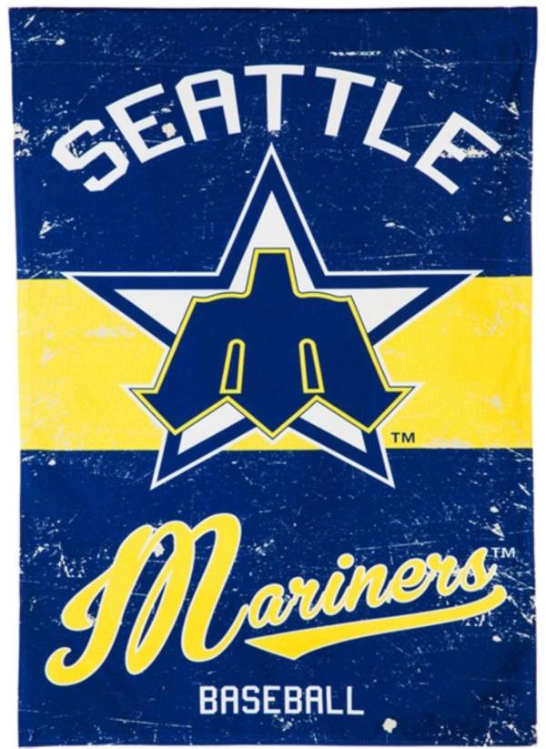 Evergreen Seattle Mariners Vintage House Flag