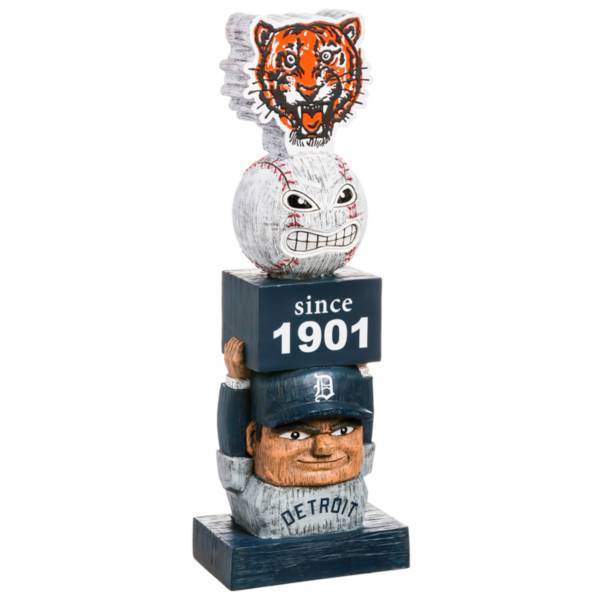 Evergreen Detroit Tigers Vintage Tiki Totem