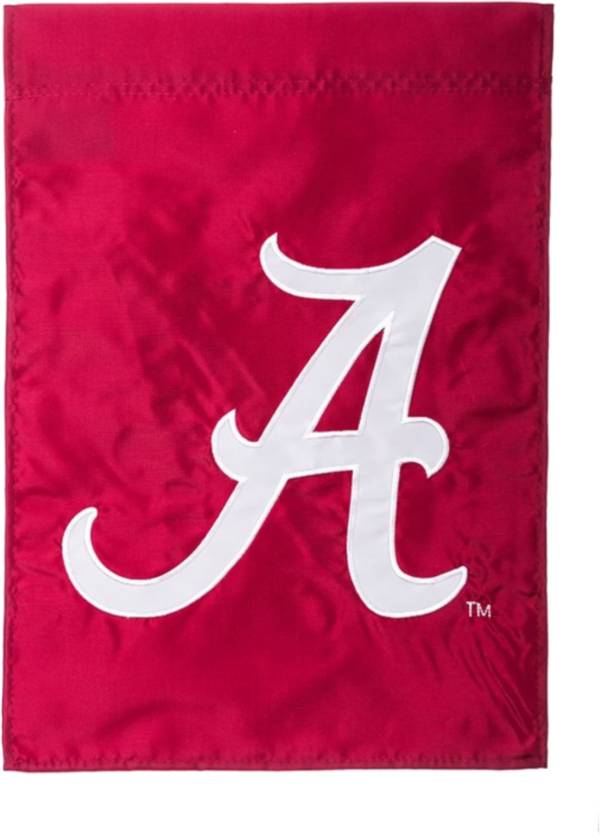 Evergreen Alabama Crimson Tide Applique Garden Flag