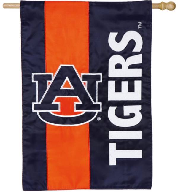 Evergreen Auburn Tigers Embellish House Flag product image