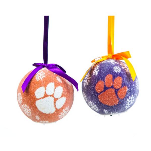 Evergreen Enterprises Clemson Tigers LED Ornament Set
