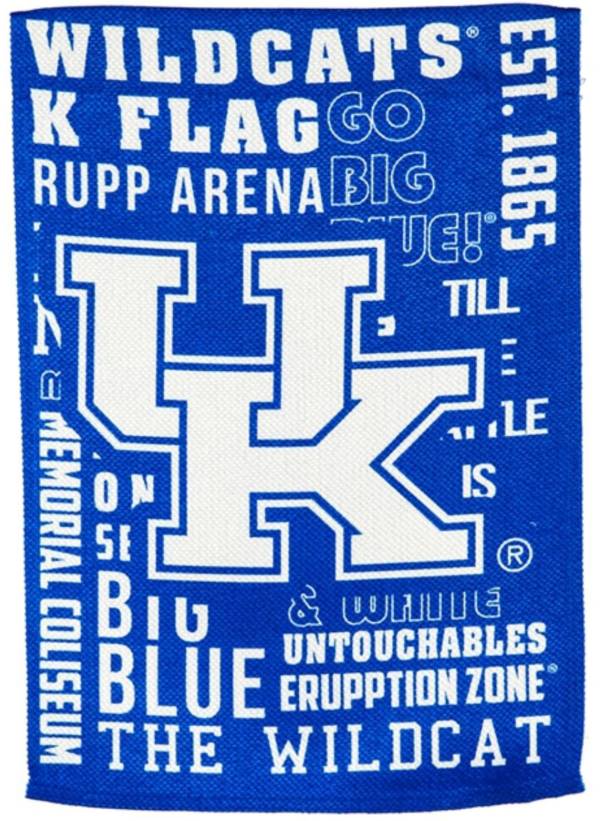 Evergreen Kentucky Wildcats Fan Rule House Flag