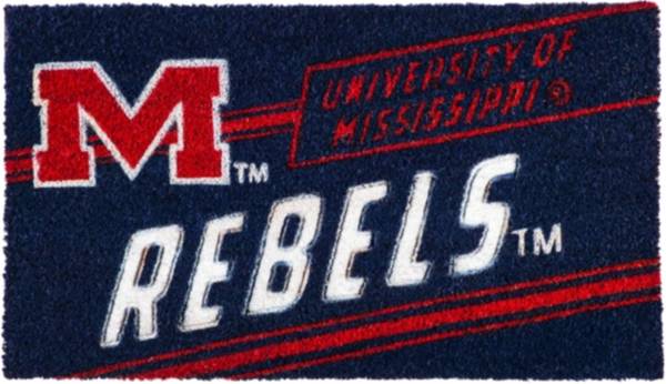 Evergreen Ole Miss Rebels Coir Punch Mat