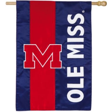 sorry, Evergreen Ole Miss Rebels Embellish House Flag is currently out of stock