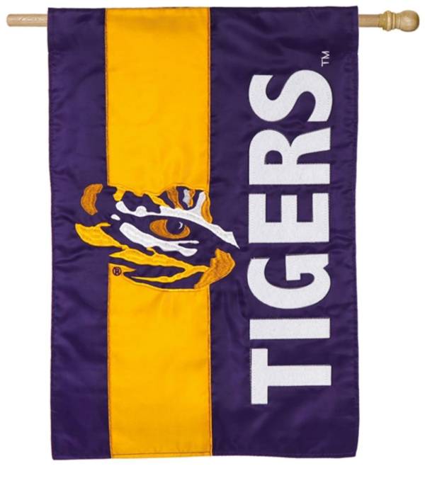 Evergreen LSU Tigers Embellish House Flag product image