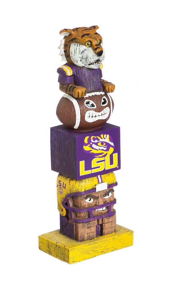 Evergreen LSU Tigers Tiki Totem