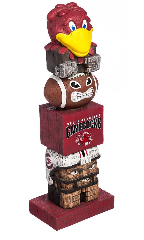 Evergreen South Carolina Gamecocks Tiki Totem