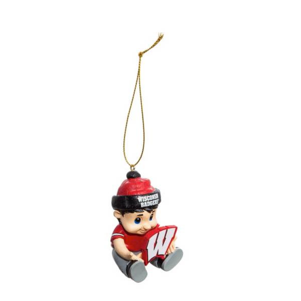 Evergreen Enterprises Wisconsin Badgers New Lil Fan Ornament