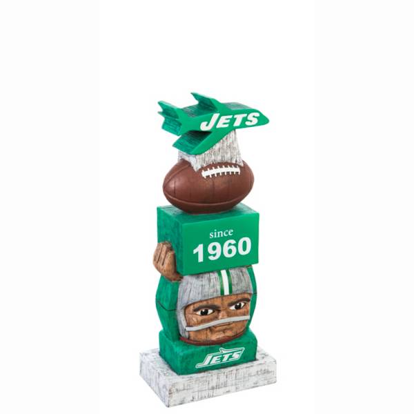 Evergreen New york Jets Vintage Tiki Totem