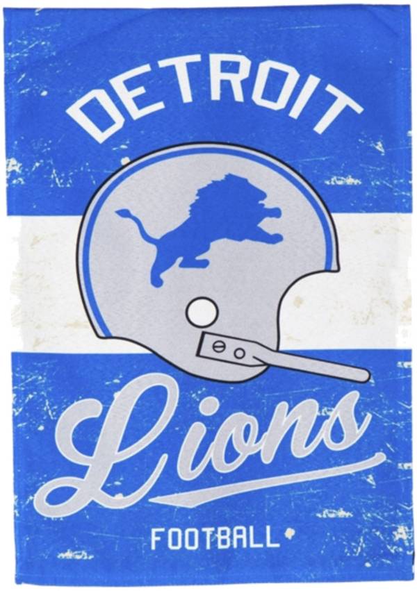 Evergreen Detroit Lions Vintage Garden Flag