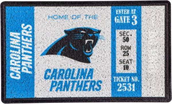 Evergreen Carolina Panthers Turf Mat