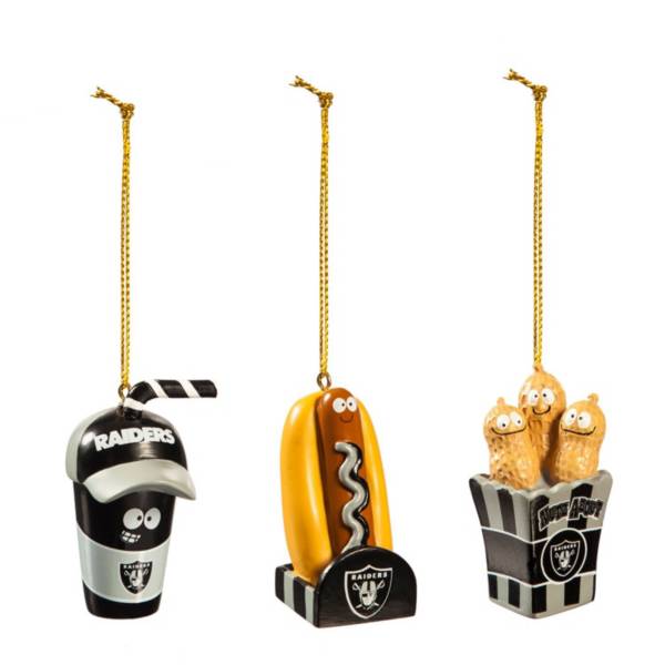 Evergreen Enterprises Las Vegas Raiders Snack Pack Ornament