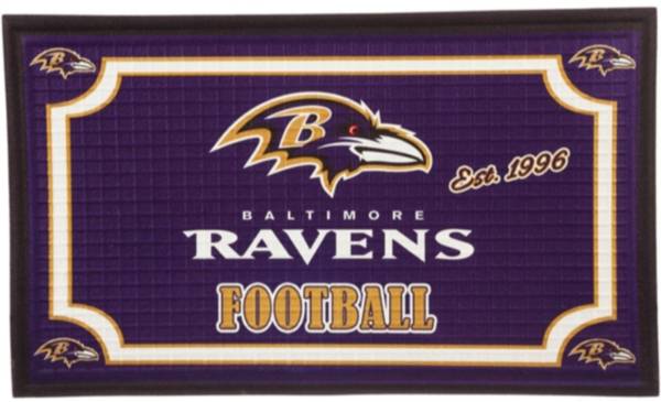 Evergreen Baltimore Ravens Embossed Door Mat