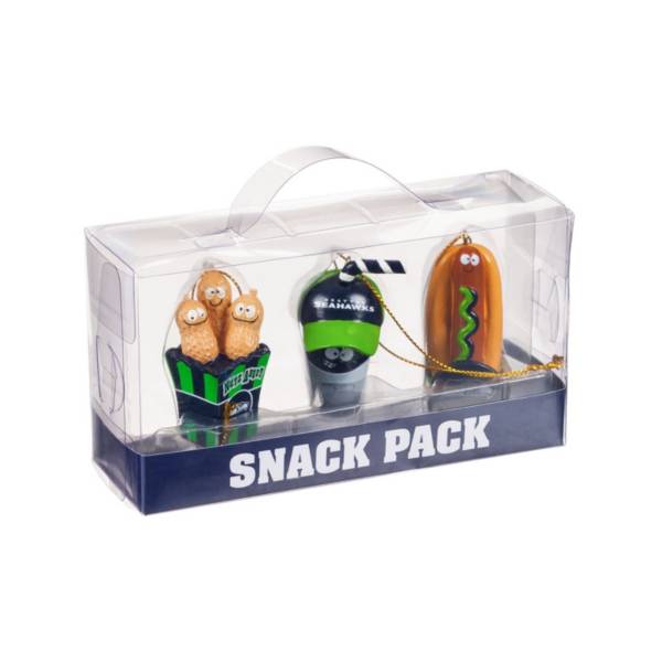 Evergreen Enterprises Seattle Seahawks Snack Pack Ornament