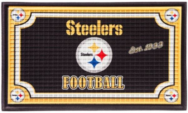 Evergreen Pittsburgh Steelers Embossed Door Mat