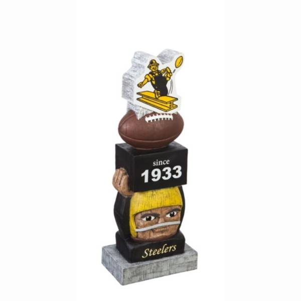 Evergreen Pittsburgh Steelers Vintage Tiki Totem